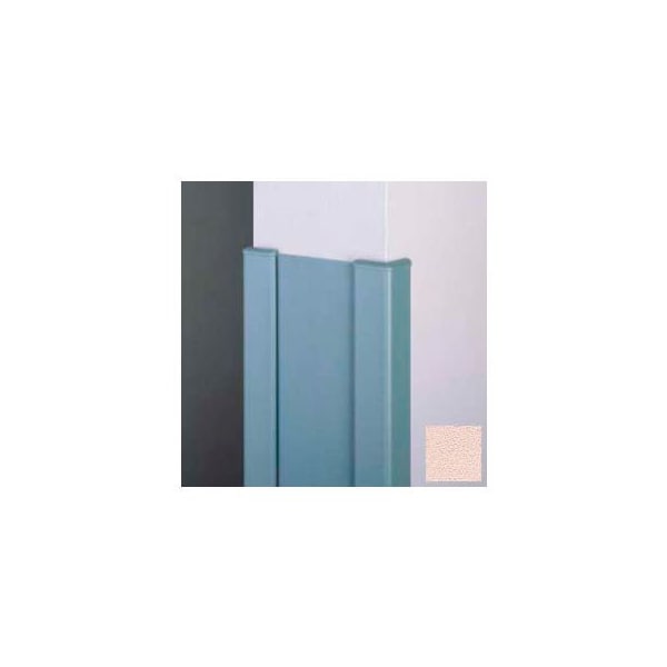 Pawling Surface Mounted End Wall 90Deg Corners, 2'' Wings, 12'H W/Caps, 6"W, Ecru, Recycled Vinyl CG-11R-12-269 - main
